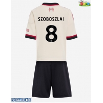 Liverpool Dominik Szoboszlai #8 Bortedraktsett Barn 2025-26 Kortermet (+ Korte bukser)